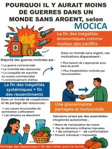 Moins de guerres dans un monde sans argent?